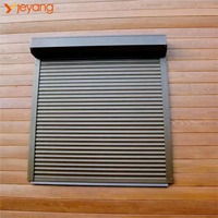 Persianas Enrollables Verticales Modernas de Aleación de Aluminio, con Aislamiento Acústico y Automatizadas, para Ventanas de Sala de Estar, Venta al Por Mayor de Fábrica