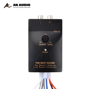 PH-<span class=keywords><strong>2</strong></span> 하이 퀄리티 12V 자동차 오디오 하이-로우 레벨 컨버터 <span class=keywords><strong>RCA</strong></span> 어댑터 케이블 (출력 배선 포함) - Product Image 5