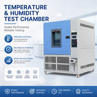 Chambre d'essai de température et d'humidité, équipement de laboratoire climatique, système de contrôle programmable pour l'évaluation de la stabilité cyclique