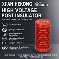 Isolator Tiang Listrik Jiaoyang HV 35kV 8kN Tipe Batang Luar Ruangan untuk Penyangga Busbar Gardu Induk Sesuai GB/T 8287.1 Shaanxi