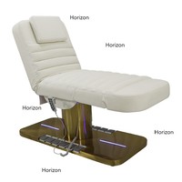 Table de massage électrique pour salon de beauté, lit de soin du visage, chaise de spa, mobilier de beauté pour extensions de cils, lit de salon avec mécanisme de levage électrique
