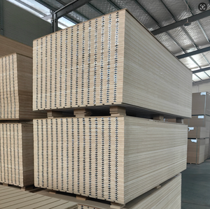 15mm 18mm Slotted Mdf <strong>Board</strong> <strong>Slat</strong> Wall Panel Slot <strong>Board</strong> - Product Image 4