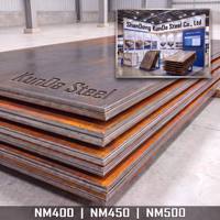 Plaque anti-usure en acier Nm400 Ar400 Ar500 fabriquée en Chine / Plaque en acier résistant à l'usure