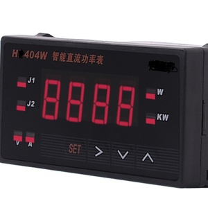 Cao và thấp giới hạn tiếp sức Bảng điều khiển đồng hồ Ampe kế Vôn kế hiển thị kỹ thuật số thông minh DC Power Meter với relay điều khiển - Product Image 1