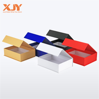 XJY Impression Personnalisée Logo Papier Carton Rigide Pliant Magnétique Fermeture du Couvercle Emballage de Boîte Cadeau