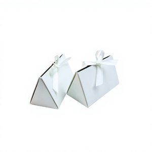 Luxury Paper <b>Bags</b> Customized Packing Small Gift Paper <b>Bag</b> With Ribbon Ivory Board Classic Style For Gift And <b>Craft</b> - Product Image 1