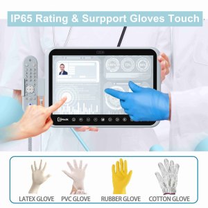 Aimedik 15.6 inch cảm ứng điện dung màn hình y tế cấp <span class=keywords><strong>Android</strong></span> <span class=keywords><strong>Tablet</strong></span> <span class=keywords><strong>PC</strong></span> cho bệnh viện bệnh nhân sử dụng - Product Image 4