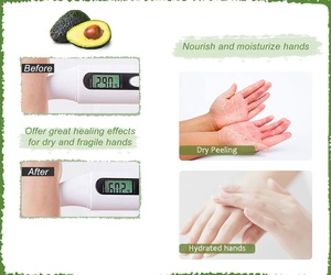 Mini crème hydratante pour les <span class=keywords><strong>mains</strong></span> et les pieds, marque personnalisée, Mini avocat, Lotion blanchissante pour les <span class=keywords><strong>mains</strong></span>, livraison gratuite - Product Image 4