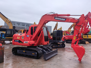 Excavadora Pequeña de Orugas Doosan DH80 de 8 Toneladas, Motor Diésel Yanmar, Certificación CE EPA, Excavadora Hidráulica - Product Image 1