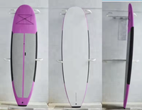 Vente en gros d'usine de planches à pagaie souples en EVA unisexe planche de surf debout en fibre de verre époxy pour les eaux de l'océan