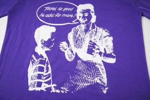 เสื้อยืดกันไอไซรัปของผู้ชายยี่ห้อดังพิมพ์ลายคลาสสิกแบบสแกนได้เสื้อแขนสั้นสำหรับผู้ชาย - Product Image 4