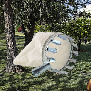 Cueilleur de fruits télescopique en acier inoxydable pour jardin, <span class=keywords><strong>verger</strong></span> et agriculture industrielle, léger, pour prunes, kakis et loquat, OEM - Product Image 3