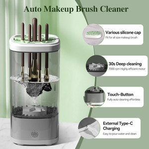 Máquina Eléctrica para Lavar Brochas de Maquillaje, Limpiador Automático Portátil para Brochas de Maquillaje de Todos los Tamaños - Product Image 2