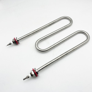 Tabung pemanas kepala ganda, alat pemanas air rumah kekuatan rendah Stainless Steel 800W - Product Image 3