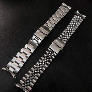 Correa de Acero Inoxidable 316L con Logotipo Personalizado para Reloj SKX007/009, 20mm 22mm, para Brazalete Curvo Oyster Jubilee, Hebilla Sólida de Lujo - Product Image 4