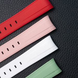 Jettda 20mm plongée étanche TPU <span class=keywords><strong>Bracelet</strong></span> Silicone bracelets ceintures extrémité incurvée liquide caoutchouc <span class=keywords><strong>bracelet</strong></span> de montre <span class=keywords><strong>pour</strong></span> <span class=keywords><strong>MoonSwatch</strong></span> - Product Image 4