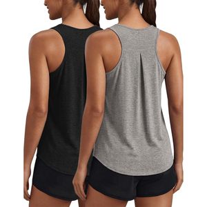 Camiseta Deportiva sin Mangas FOXA para Mujer, de Secado Rápido, para Yoga, Ejercicio, Gimnasio, Ajuste Holgado, para Correr - Product Image 1