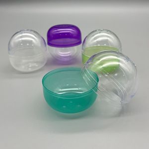 Cápsulas Plásticas Vazias Por Atacado Forma Oval 65*68mm para Máquinas de Venda Automáticas para a Faixa Etária 5 a 7 Anos - Product Image 1