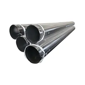 Customized great value discount seamless carbon steel ASTM A106/A106 pipe specification 40 black steel pipe bevel/plain end