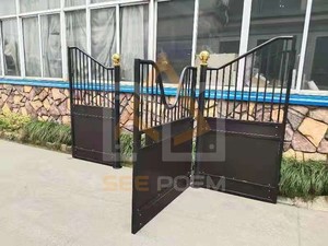 الأكثر مبيعًا صناديق كشك للخيول الداخلية مع واجهات وأبواب ثابتة للحظائر والمزارع - Product Image 4