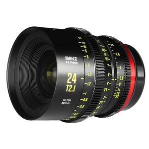 Lente de Cine de Fotograma Completo MEKE Meike MK-24mm T2.1 FF para Cámara de Cine, Instalación EF, Enfoque Manual Principal PL - Product Image 1