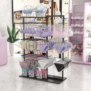 Centro commerciale negozio al dettaglio abbigliamento calzino regolabile costume da bagno Display costumi da bagno Lingerie reggiseno intimo espositori in filo metallico - Product Image 3