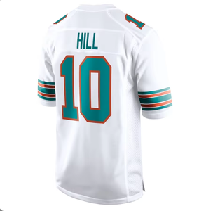 Nieuw Gestikt Ons Amerikaanse Heren 1 Jalen Doet Pijn S-3XL Zwart Wit Kelly Groene Voetbalshirts - Product Image 6