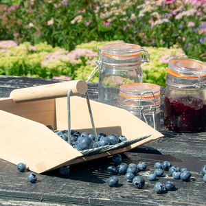 Esschert Design GT114, recolector de bayas de jardín al por mayor, pala de fruta, recolector de madera - Product Image 2