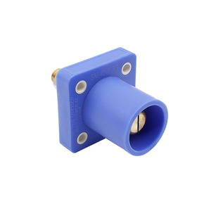 Conector Macho de Montaje en Panel <span class=keywords><strong>Camlock</strong></span> WOINSPODER, Serie <span class=keywords><strong>400</strong></span> <span class=keywords><strong>Amp</strong></span> 600V, 16 M12, Contacto de Latón con Perno Roscado para Distribución de Energía - Product Image 3