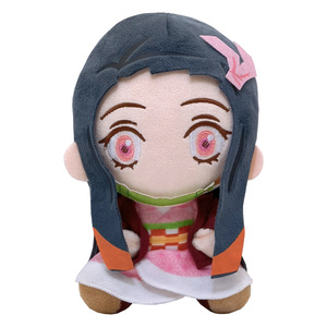 Déstockage transfrontalier : Jouets en peluche super doux en coton PP et polyester, thème Anime Demon Slayer Tanjiro Nezuko, pour enfants - Product Image 4