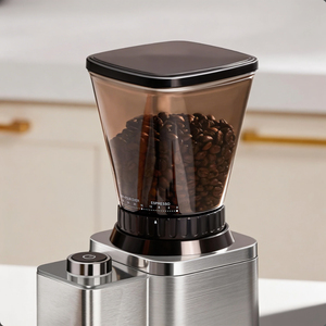 <span class=keywords><strong>Molinillo</strong></span> <span class=keywords><strong>de</strong></span> <span class=keywords><strong>Café</strong></span> Eléctrico <span class=keywords><strong>con</strong></span> Contenedor y Filtro, 48 Niveles <span class=keywords><strong>de</strong></span> <span class=keywords><strong>Molienda</strong></span> Ajustables, Función Antiestática, Acero Inoxidable, Capacidad <span class=keywords><strong>de</strong></span> 250g - Product Image 2