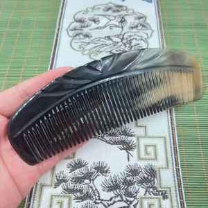 <b>Buffalo</b> <b>Horn</b> Hair Comb Crafted From Natural <b>Horn</b> Smooth Tooth Comb For Gentle Detangling Hair Shine And Healthy Scalp - Product Image 4