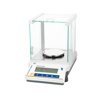 STUCCLER Balance de laboratoire numérique professionnelle en acier inoxydable pour bijoux, précision 0,0001g 0,001g, balance analytique de laboratoire