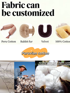 Almohada de Maternidad Multifuncional 3 en 1 en Forma de C para <span class=keywords><strong>Embarazo</strong></span>, Almohada Corporal Completa para Lactancia, Tipo C, Funda de Bambú - Product Image 6