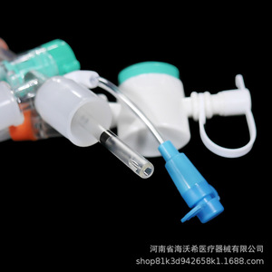 Catéter de Succión Cerrado Desechable FR6 FR8 FR10 FR12 FR14 FR16, Tamaño Infantil, Pediátrico y Adulto, Ajustable, Presión Negativa, Uso Médico - Product Image 4