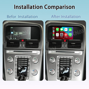 Linux Interface Box per Volvo XC40 XC60 XC90 2015-2022 Wireless CarPlay Android supporto Auto solo originale autoradio schermo - Product Image 2