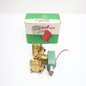 صمام كهربائي 8316g014 بقطر 3/8 بوصة NPT، 240 فولت تيار مستمر، جديد أصلي جاهز في المستودع، للتحكم الصناعي وبرمجة PLC - Product Image 1