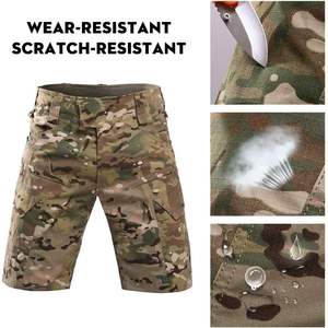 Shorts tactiques cargo pour homme personnalisés, camouflage, séchage rapide, shorts de combat pour l'extérieur - Product Image 6