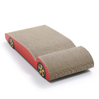 Roue de voiture en papier ondulé Jouet pour chat Planche à gratter pour chat