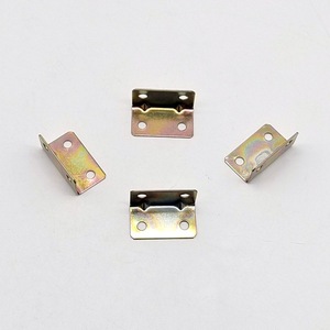 Équerre d'angle en acier au carbone zingué, forme en L à 90 degrés, pour support d'étagère et fixation de cloison - Product Image 4