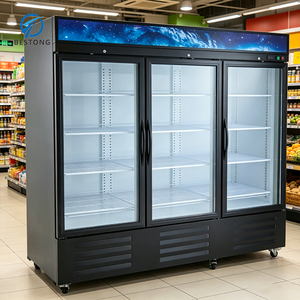 Frigorifero per Bevande con Pannello Digitale Touch, Controllo Preciso della Temperatura, Blocco di Sicurezza, Funzionamento Semplice per Uso Commerciale Quotidiano - Product Image 2