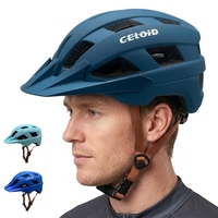 Casque de VTT LED rechargeable certifié SG CE CPSC, en PC+EPS, moulé en interne, pour cyclisme sur route, pour adultes, OEM ODM pour homme adulte