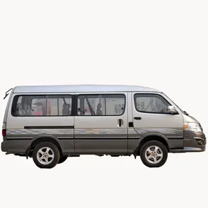 brand new Commercial version of short shaft flat roof school bus new hiace china bus