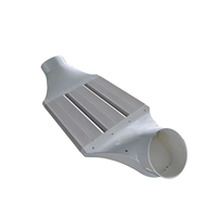 Système d'air frais HVAC, conduit de ventilation, appareil de passage de conduit, connecteur de conduit
