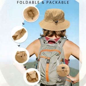 Sombrero de Pescador Plegable, Impermeable, Ajustable y Personalizado, para Escalada al Aire Libre, Protección Solar para Hombres y Mujeres - Product Image 5