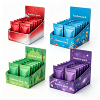 Boîte d'emballage personnalisée pour aliments pour bébés, impression couleur, boîte d'emballage alimentaire en carton blanc, boîte d'emballage recyclable pour gâteaux et biscuits
