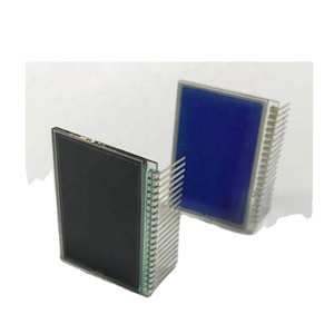 Personalizzato pannello <span class=keywords><strong>LCD</strong></span> trasmissivo negativo blu STN a 8 cifre a 7 segmenti retroilluminazione bianca a ore 12 direzione di visualizzazione per - Product Image 3