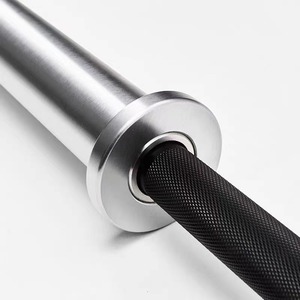 IWF Standard Olympic Weightlifting Bar 20KG 2200MM 190K PSI Competition <strong>Barbell</strong> Har Chromed <strong>Barbell</strong> CrossFit <strong>barbell</strong> - Product Image 2