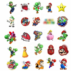 50Pcs <strong>Super</strong> Computer Game Funny <strong>Sticker</strong> for Laptop Luggage Skateboard Kids Bottles Anime Graffiti <strong>Stickers</strong> - Product Image 3