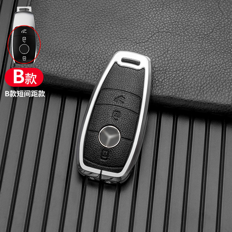 B 3btns argent &amp; noir